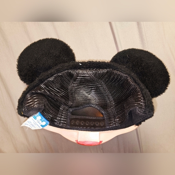 Vintage Disney Character Fashions Minnie Mouse Adult 3D Plastic Snapback Hat - Picture 7 of 7